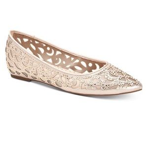 Charter club gold flats